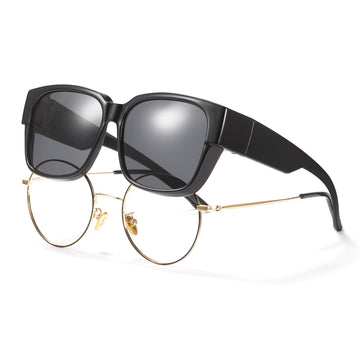 TAC Fit Over Wraparound Polarized Sunglasses 1821